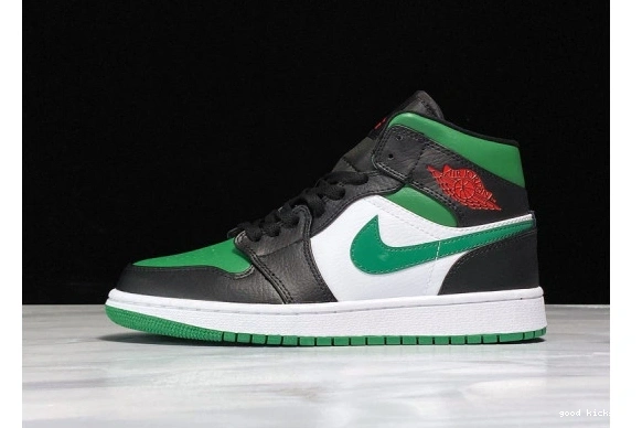 Cheap Jordan 1 554724-067 554724-067 Mid Toe Green 1218